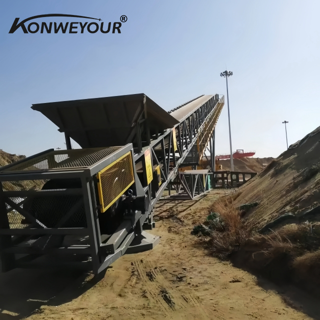 ناقل الحزام المحمول المحمول القابل للتعديل للمحاجر