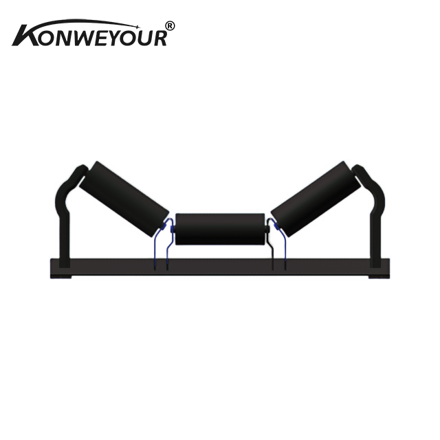 ناقل الحزام القياسي DIN Carry Roller للمحاجر