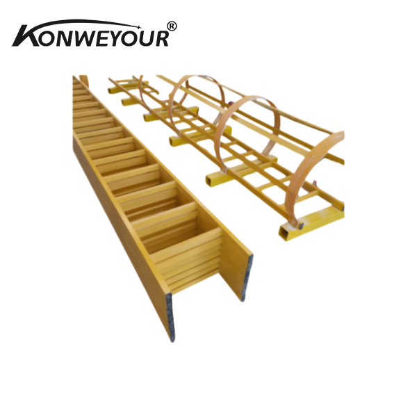 FRP Fiberglass سلم محدد لناقلات الحزام